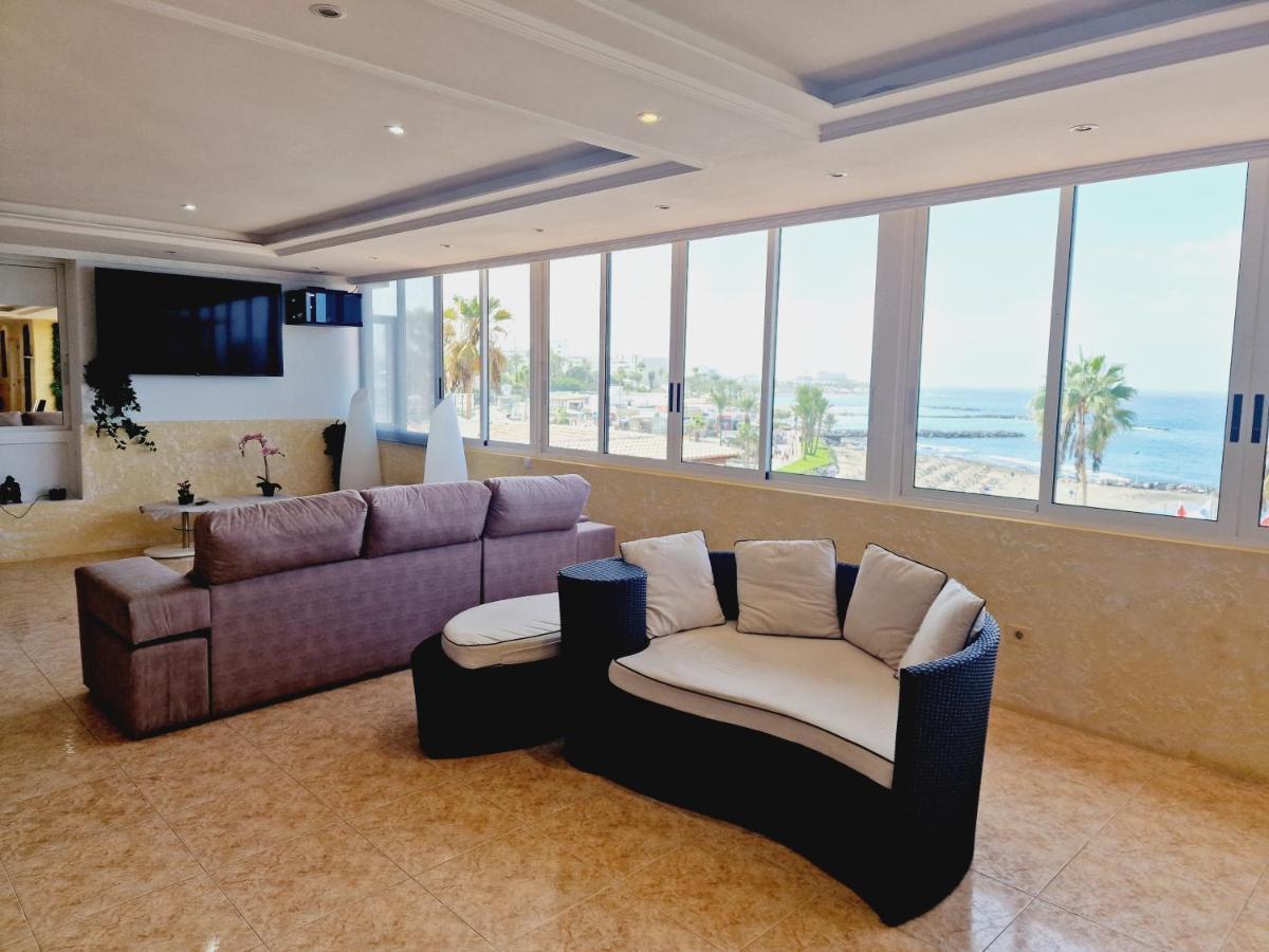 First Line Of The Ocean, 3 Bedrooms & Free Wifi Playa de las Americas  Exterior foto